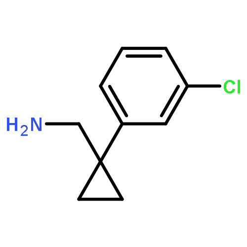 (1-(3-Chlorophenyl)cyclopropyl)methanamine