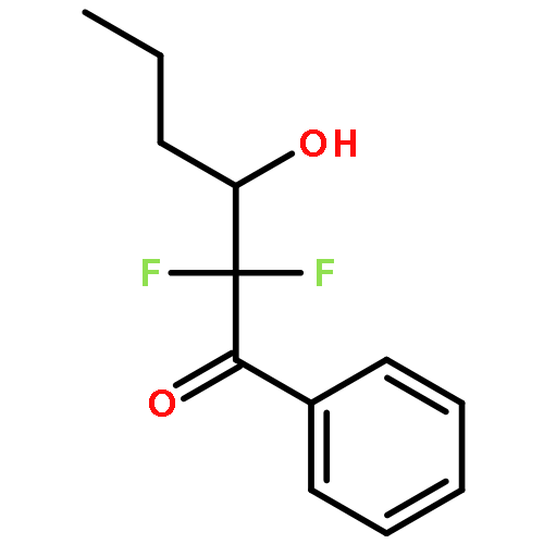 1-Hexanone, 2,2-difluoro-3-hydroxy-1-phenyl-