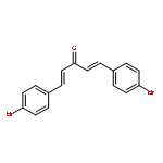 1,4-Pentadien-3-one, 1,5-bis(4-bromophenyl)-, (1E,4E)-