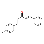 1,4-Pentadien-3-one, 1-(4-methylphenyl)-5-phenyl-, (1E,4E)-