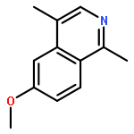 6-METHOXY-1,4-DIMETHYLISOQUINOLINE