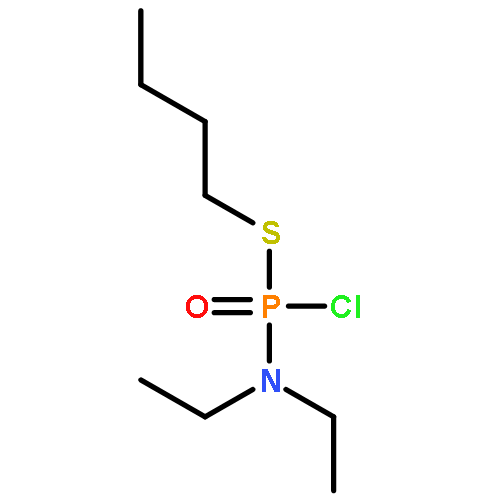 Phosphoramidochloridothioic acid, diethyl-, S-butyl ester