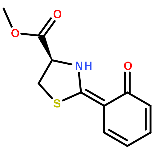 4-Thiazolecarboxylicacid, 4,5-dihydro-2-(2-hydroxyphenyl)-, methyl ester, (4R)-