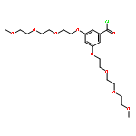 3,5-BIS[2-[2-(2-METHOXYETHOXY)ETHOXY]ETHOXY]BENZOYL CHLORIDE