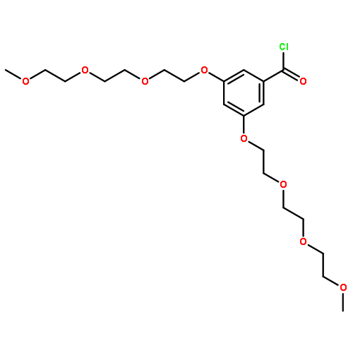 3,5-BIS[2-[2-(2-METHOXYETHOXY)ETHOXY]ETHOXY]BENZOYL CHLORIDE