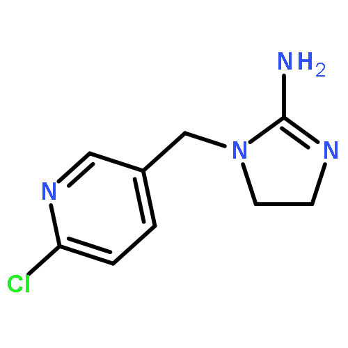 1H-Imidazol-2-amine,1-[(6-chloro-3-pyridinyl)methyl]-4,5-dihydro-