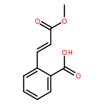 Benzoic acid, 2-[(1E)-3-methoxy-3-oxo-1-propenyl]-