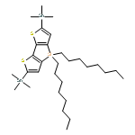 4,4-di-n-octyl-2,6-bis(trimethylstannyl)dithieno[3,2-b:2',3'-d]silole