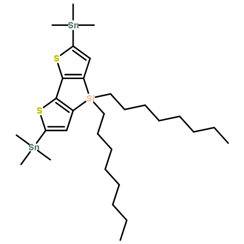 4,4-di-n-octyl-2,6-bis(trimethylstannyl)dithieno[3,2-b:2',3'-d]silole