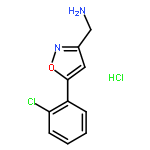 1-[5-(2-CHLOROPHENYL)-1,2-OXAZOL-3-YL]METHANAMINE HYDROCHLORIDE (1:1)