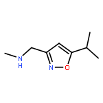 1-(5-Isopropylisoxazol-3-yl)-N-methylmethanamine