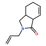 2,3,3a,4,5,7a-hexahydro-2-(2-propen-1-yl)-1H-Isoindol-1-one