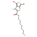 Octyl 4,6-dibromo-3-fluorothieno[3,4-b]thiophene-2-carboxylate