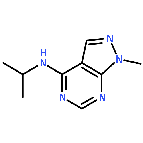 1-methyl-N-(propan-2-yl)-1H-pyrazolo[3,4-d]pyrimidin-4-amine