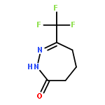 3-(Trifluoromethyl)-5,6-dihydro-1H-1,2-diazepin-7(4H)-one