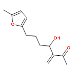 4-HYDROXY-7-(5-METHYLFURAN-2-YL)-3-METHYLIDENEHEPTAN-2-ONE