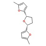 2,2':5',2''-Terfuran, 2',3',4',5'-tetrahydro-5,5''-dimethyl-, cis-