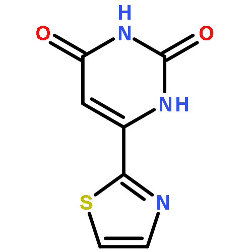 2,4(1H,3H)-Pyrimidinedione, 6-(2-thiazolyl)-