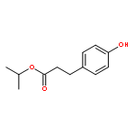 Benzenepropanoic acid, 4-hydroxy-, 1-methylethyl ester