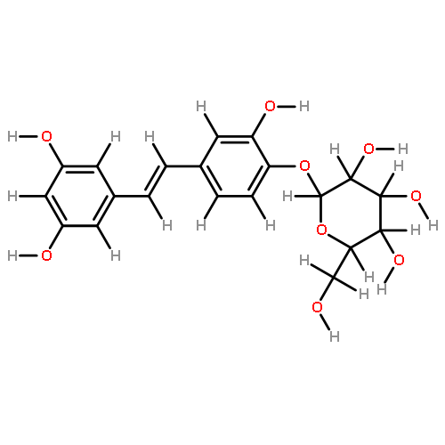 piceatannol 4'-O-beta-D-glucopyranoside