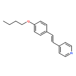 Pyridine, 4-[(1E)-2-(4-butoxyphenyl)ethenyl]-