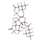 (1S,5R,7S,8S,9S)-7-acetoxy-10-chloro-5-hydroxy-1,11-diisovaleroxy-5,6-dihydrovaltrate chlorohydrin