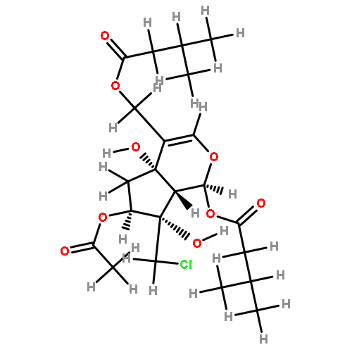 (1S,5R,7S,8S,9S)-7-acetoxy-10-chloro-5-hydroxy-1,11-diisovaleroxy-5,6-dihydrovaltrate chlorohydrin