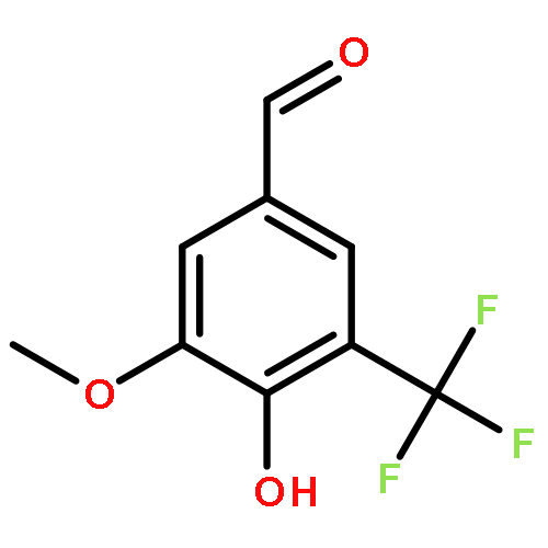 Benzaldehyde, 4-hydroxy-3-methoxy-5-(trifluoromethyl)-