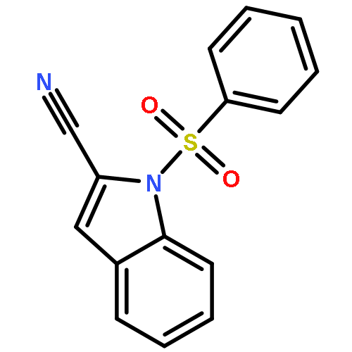 1-(Phenylsulfonyl)indole-2-carbonitrile