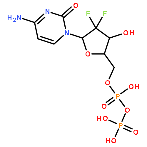 Cytidine 5'-(trihydrogen diphosphate), 2'-deoxy-2',2'-difluoro-