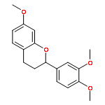 (S)-2-(3,4-Dimethoxyphenyl)-7-methoxychroman