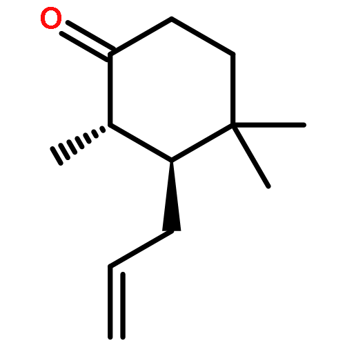 Cyclohexanone, 2,4,4-trimethyl-3-(2-propenyl)-, trans-(±)-