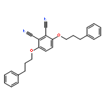 3,6-BIS(3-PHENYLPROPOXY)BENZENE-1,2-DICARBONITRILE