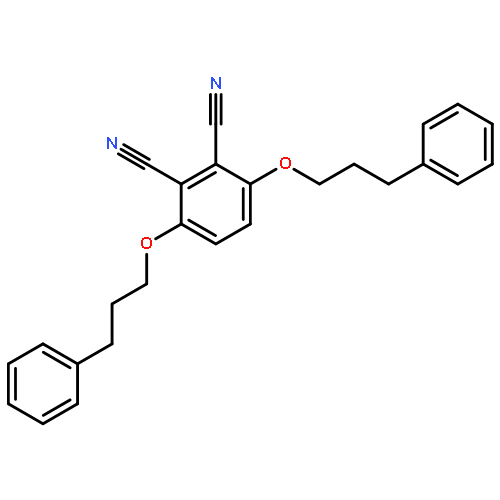 3,6-BIS(3-PHENYLPROPOXY)BENZENE-1,2-DICARBONITRILE