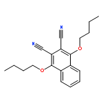 2,3-Naphthalenedicarbonitrile,1,4-dibutoxy-