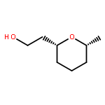 2H-Pyran-2-ethanol, tetrahydro-6-methyl-, cis-