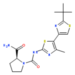 CCT128930;(2S)-N1-[2-(tert-Butyl)-4'-methyl[4,5'-bithiazol]-2'-yl]-1,2-pyrrolidinedicarboxamide