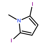 1H-Pyrrole, 2,5-diiodo-1-methyl-