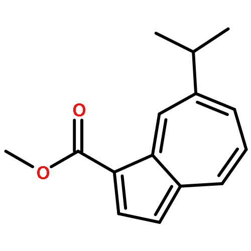 1-Azulenecarboxylic acid, 7-(1-methylethyl)-, methyl ester