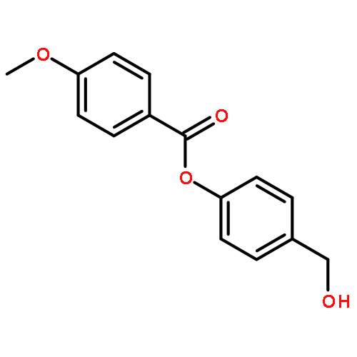 Benzoic acid, 4-methoxy-, 4-(hydroxymethyl)phenyl ester