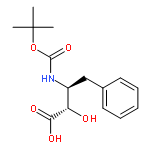 Benzenebutanoic acid, b-[[(1,1-dimethylethoxy)carbonyl]amino]-a-hydroxy-, (aS,bS)-