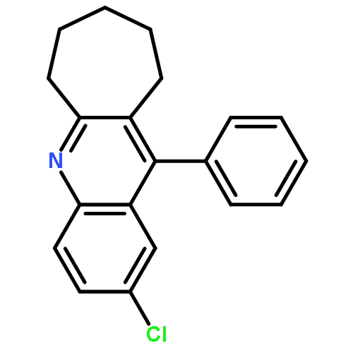 6H-Cyclohepta[b]quinoline, 2-chloro-7,8,9,10-tetrahydro-11-phenyl-