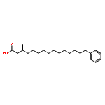 Benzenepentadecanoicacid, 尾-methyl-