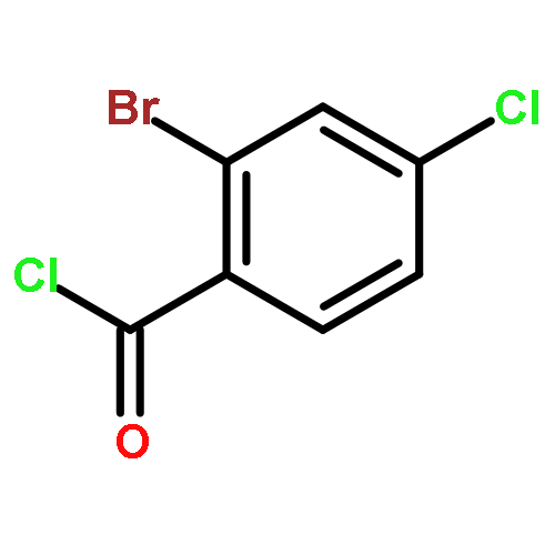 2-bromo-4-chlorobenzoyl chloride