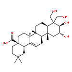 Olean-12-en-28-oicacid, 2,3,23,24-tetrahydroxy-, (2a,3b)-