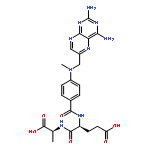 L-Alanine,N-[4-[[(2,4-diamino-6-pteridinyl)methyl]methylamino]benzoyl]-L-a-glutamyl-