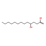 Tridecanoic acid, 4-hydroxy-