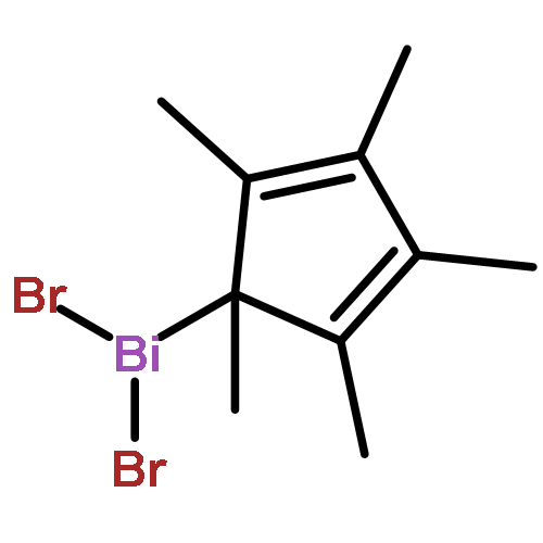 Bismuthine, dibromo(1,2,3,4,5-pentamethyl-2,4-cyclopentadien-1-yl)-