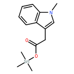 1H-Indole, 1-methyl-3-[2-oxo-2-[(trimethylstannyl)oxy]ethyl]-