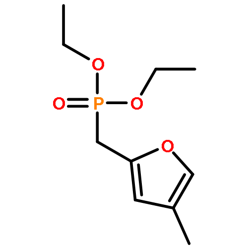 Phosphonic acid, [(4-methyl-2-furanyl)methyl]-, diethyl ester